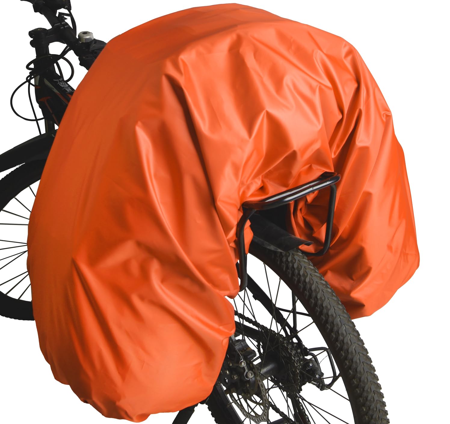 Waterproof Bike Rear Rack Cover - Durable Bicycle Trunk Rain Protector for Commuting, Touring & Outdoor Adventures