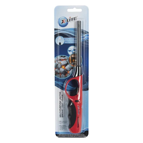 X Lite Straight Nozzle Rechargeable BBQ Lighter - Windproof USB-C Lighter for Grilling, Camping & Outdoor Cooking - Perfect for BBQs, Fireplaces & Candles