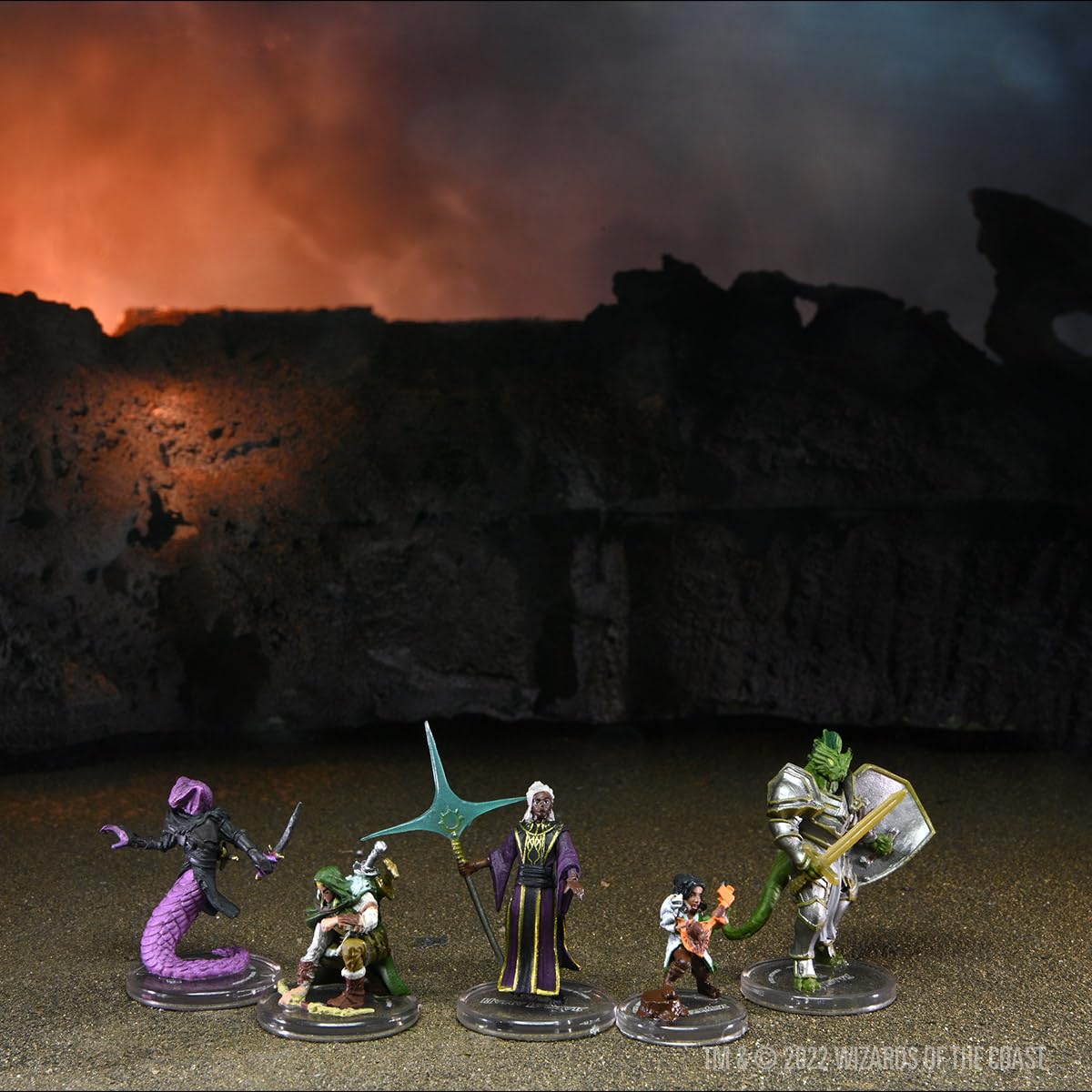 WizKids Magic: The Gathering Miniatures - Adventures in The Forgotten Realms Adventuring Party Starter Set | D&D Dungeons & Dragons RPG Game Accessories | Perfect for Tabletop Gaming & Collectors