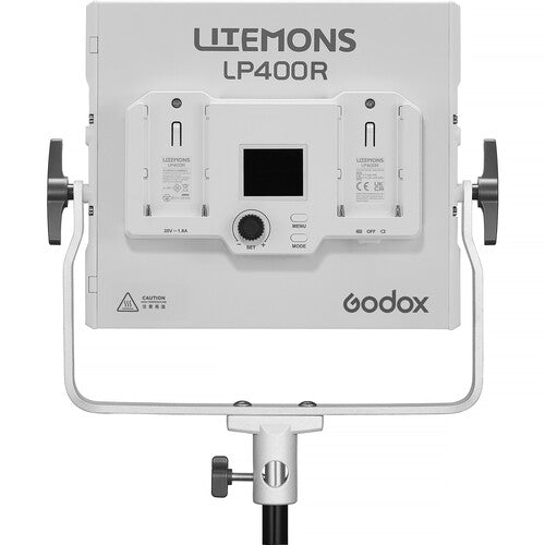 Godox LP400R RGB LED Light Panel - 3200K-6500K Bi-Color, 360° Full Color, Dimmable for Photography, Videography, YouTube & Live Streaming