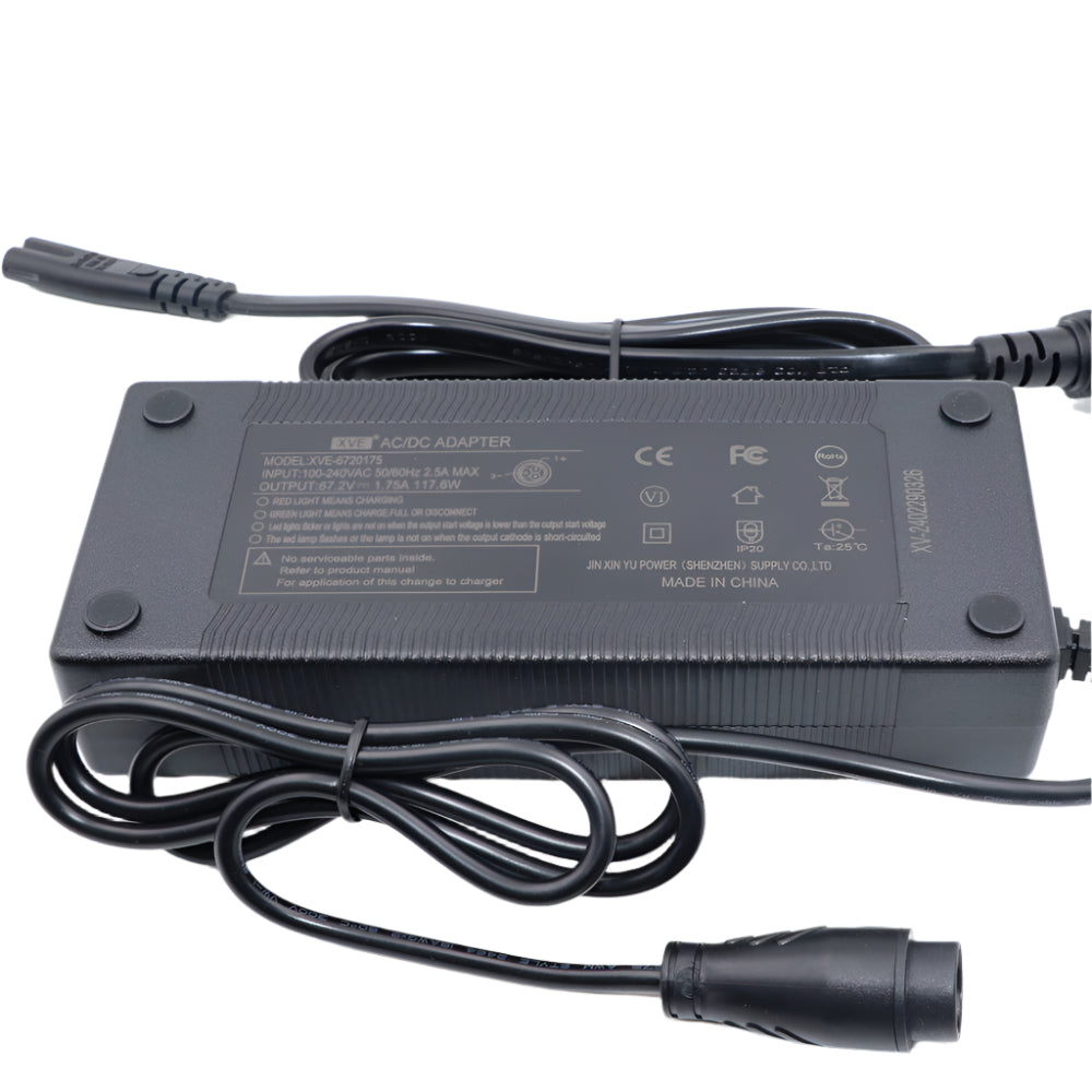 67.2V Fast Charger for Fighter Mini Pro Electric Scooter - High-Speed Charging for Commuting & Outdoor Adventures