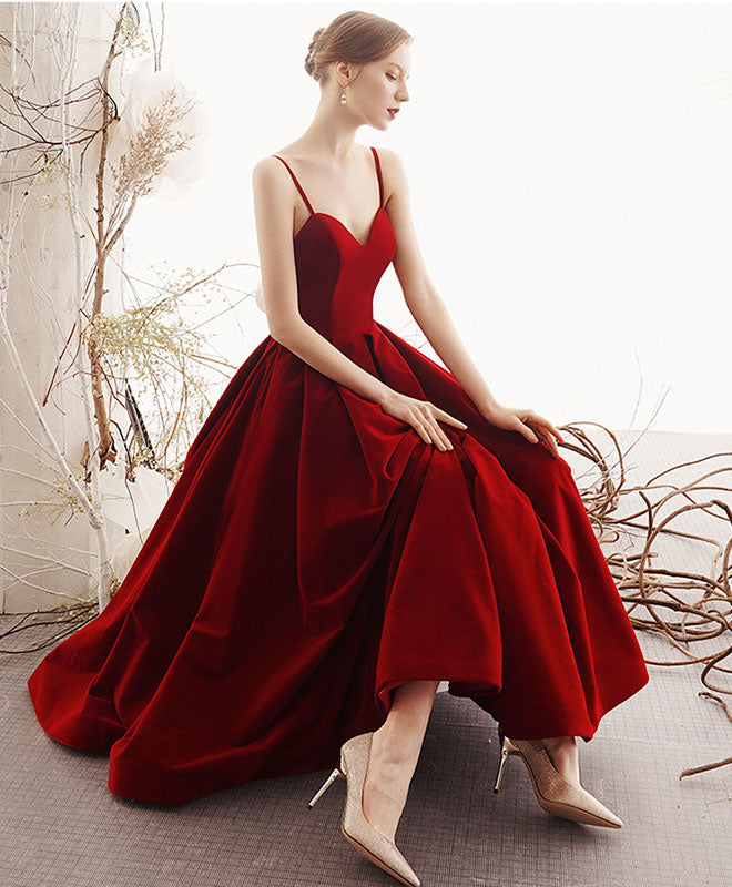 Elegant Burgundy Satin Sweetheart Prom Dress - Long Sleeve Evening Gown for Homecoming, Formal Dances & Special Occasions