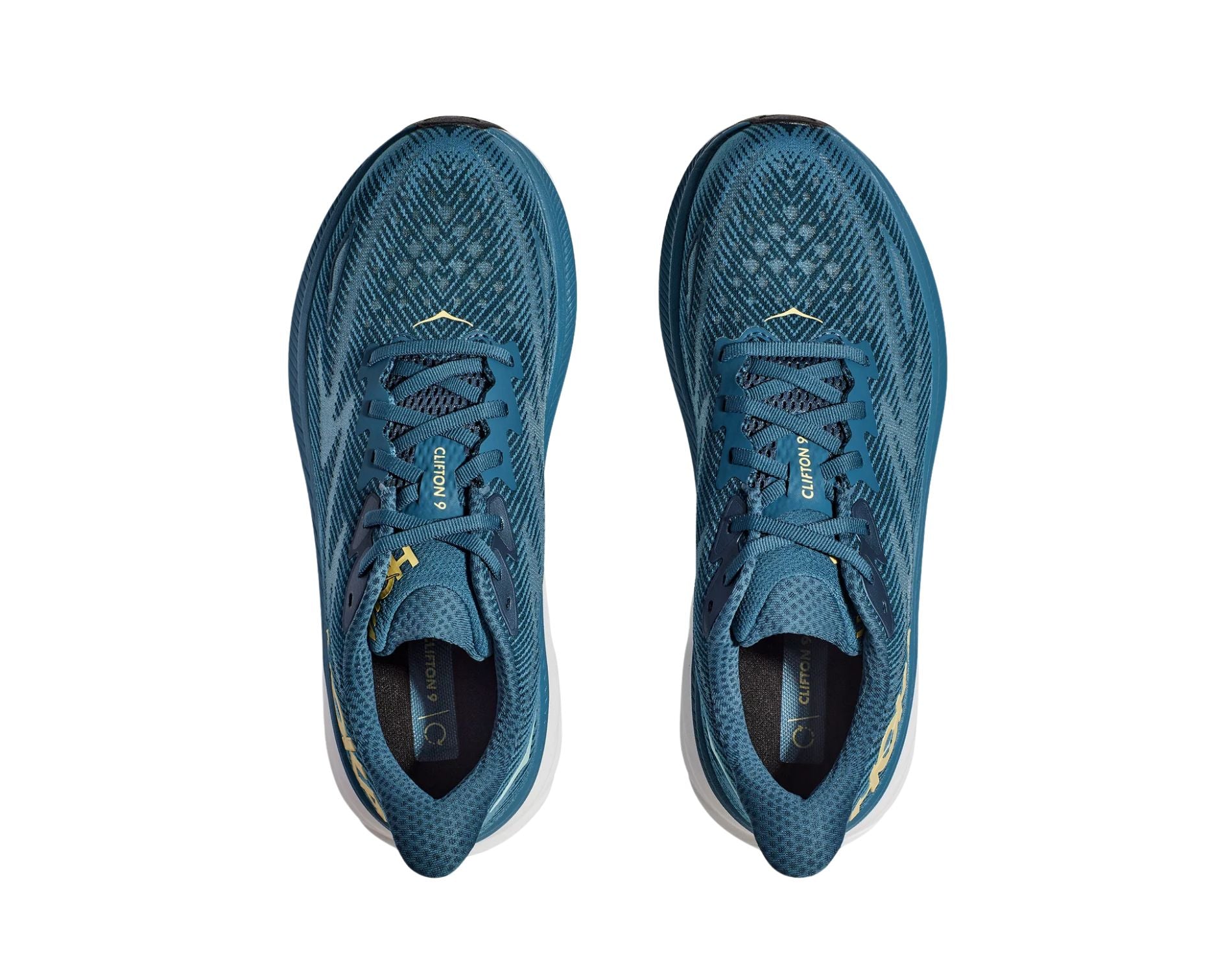 Hoka One One Clifton 9 Men's Running Shoes - Lightweight Cushioned Road Running Sneakers for Marathon Training & Daily Jogging