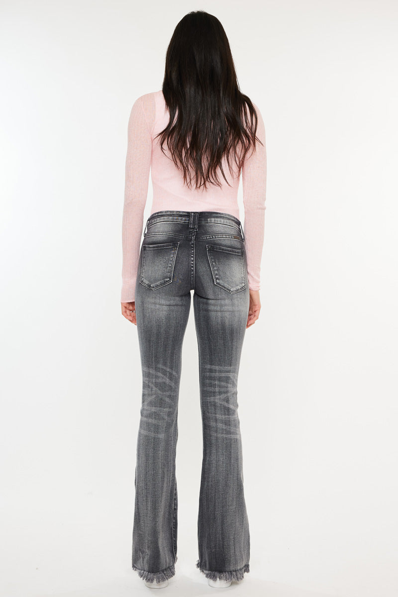 Alexis Low Rise Bootcut Jeans for Women - Stretchy Denim Pants with Flared Leg | Perfect for Casual Wear, Night Out & Everyday Style