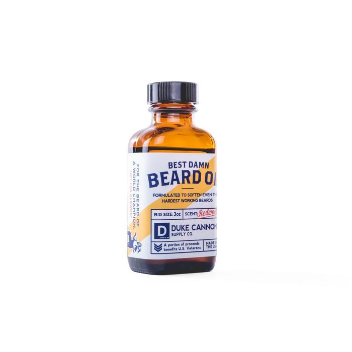 Best Damn Beard Oil for Men - 3 Oz Natural Moisturizing & Conditioning Beard Oil with Argan & Jojoba Oils - Perfect for Daily Grooming & Styling