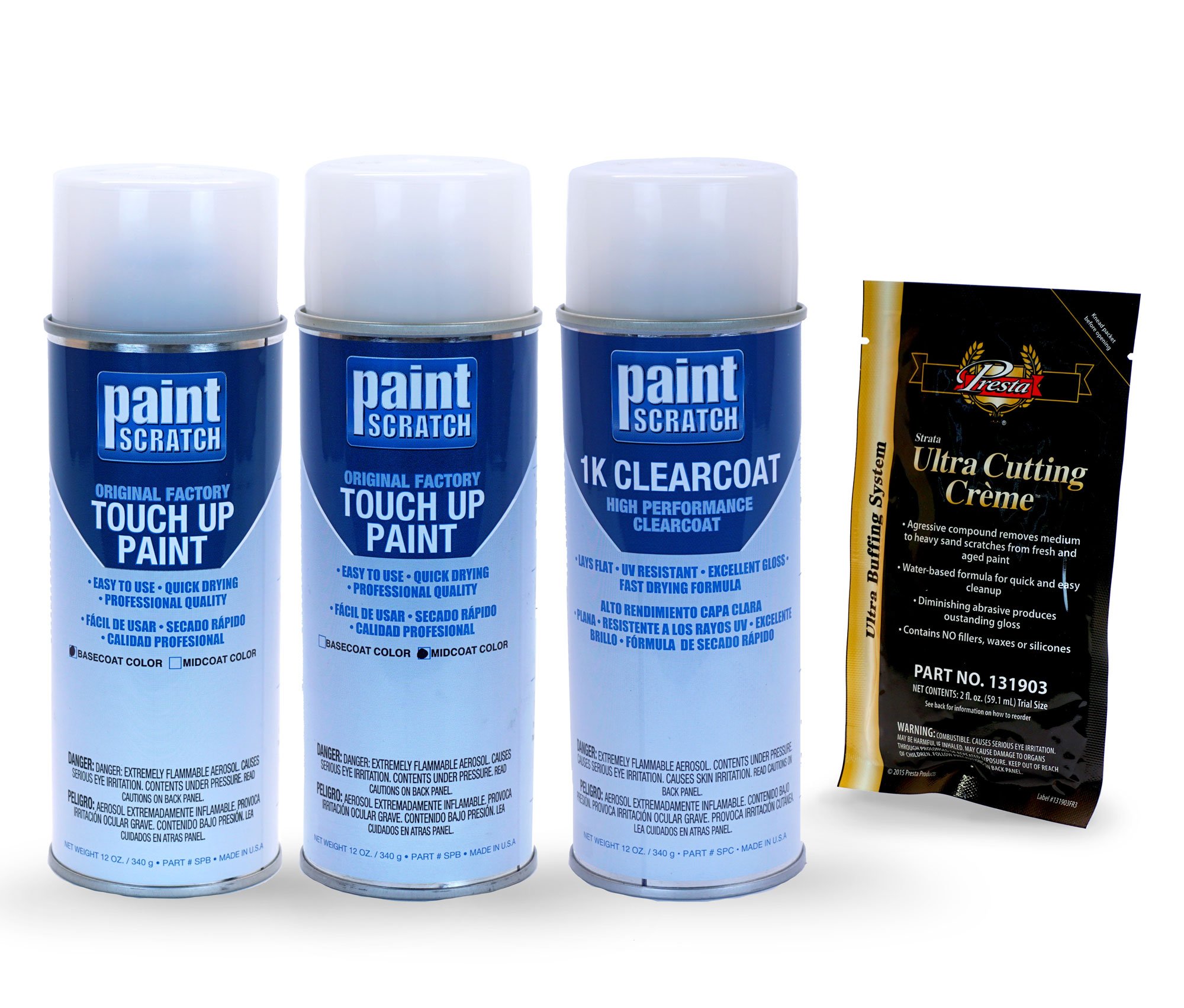 Lincoln MKX Touch Up Paint Tricoat Spray Can - White Chocolate Tricoat (PV/M7167) Car Scratch Repair Kit | Perfect for Minor Scratches, Chips & Paint Damage | DIY Auto Body Repair for Lincoln MKX Owners
