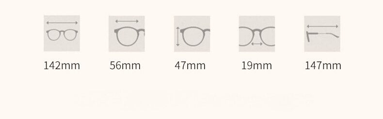 CCspace Unisex Full Rim Square TR90 Titanium Eyeglasses 55898 - Lightweight Durable Frames for Work, Reading & Everyday Wear