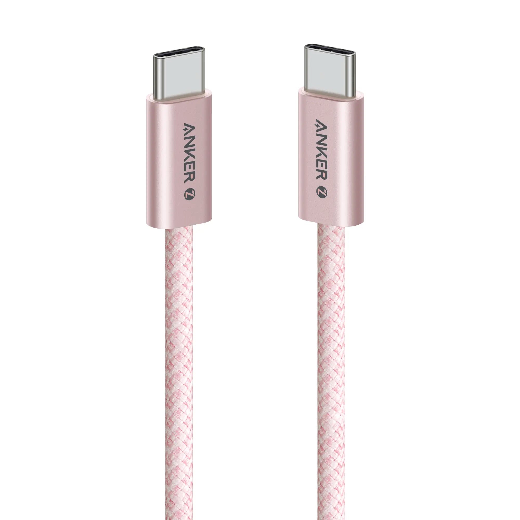 Anker Zolo 240W USB C to USB C Fast Charging Cable (6ft) - Nylon Braided, PD Compatible for MacBook Pro, iPad Pro, Galaxy S23 - Perfect for Home, Office & Travel Charging