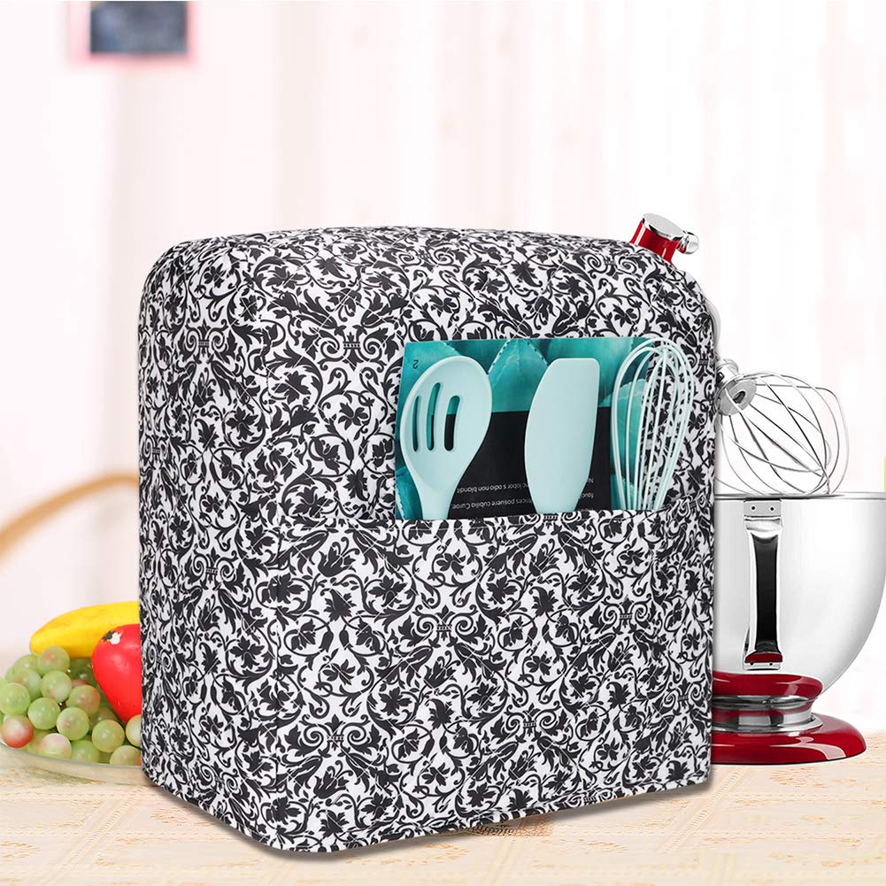 Premium KitchenAid Mixer Cover for 6-8 Quart Stand Mixers | Universal Fit for KitchenAid & Hamilton | Paisley Design | Protects from Dust & Spills | Perfect for Baking, Cooking & Kitchen Storage