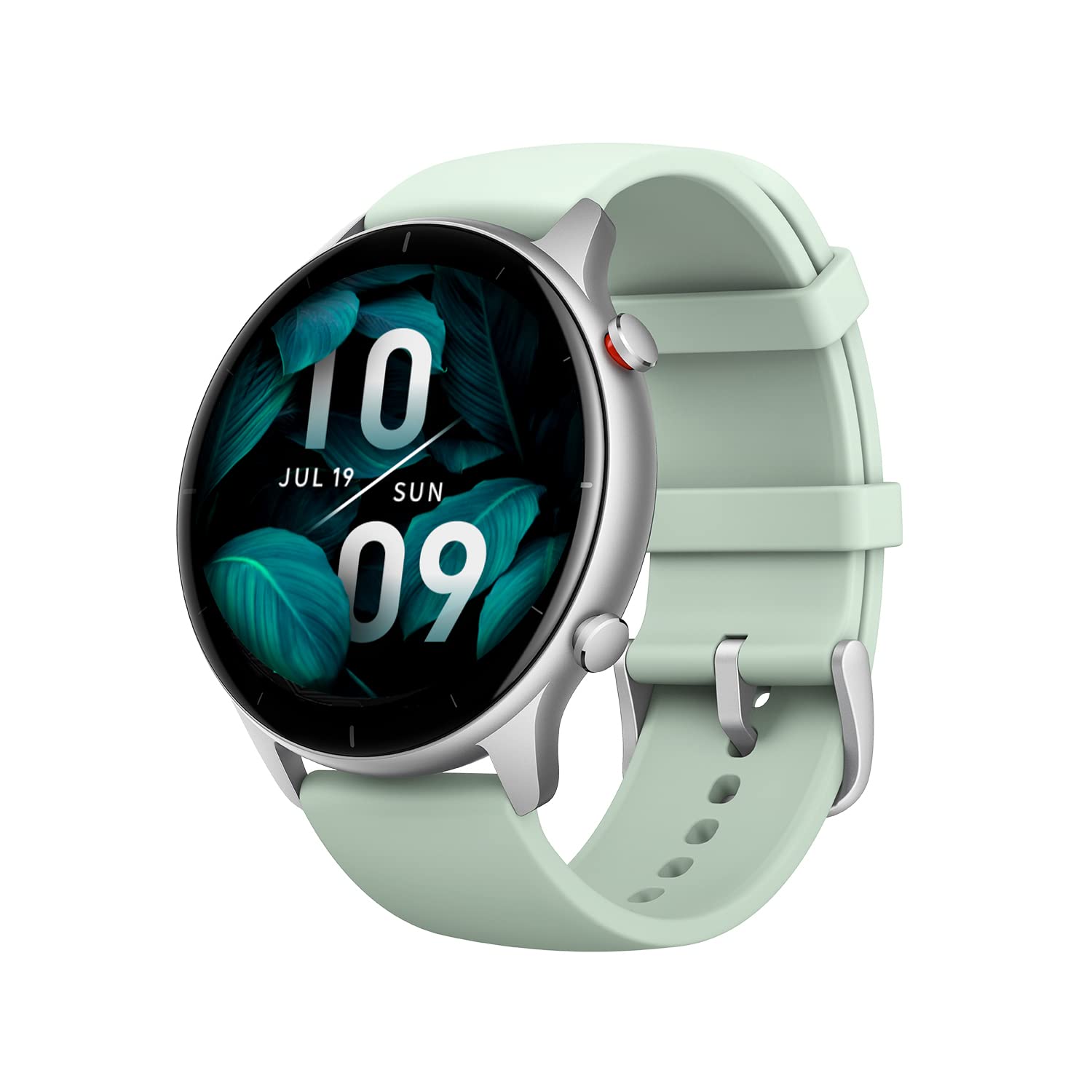 Amazfit GTR 2e Smart Watch for Men & Women - 24-Day Battery Life, Built-in Alexa, GPS Fitness Tracker with 90 Sports Modes, Blood Oxygen & Heart Rate Monitor, 5ATM Water Resistant - Compatible with Android & iPhone (Green) | Perfect for Workouts, Running, Swimming & Daily Activity Tracking
