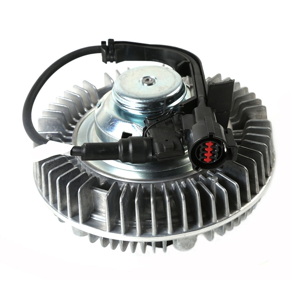 MOCA Engine Electronic Cooling Fan Clutch for 2003-2005 Ford Excursion & 2003-2007 Ford F-250 F-350 Super Duty 6.0L 8V OHV Diesel - Perfect for Off-Roading & Heavy-Duty Towing