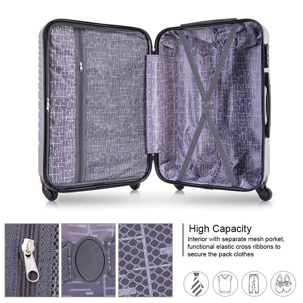 Yotefe 3-Piece Spinner Luggage Set - 20