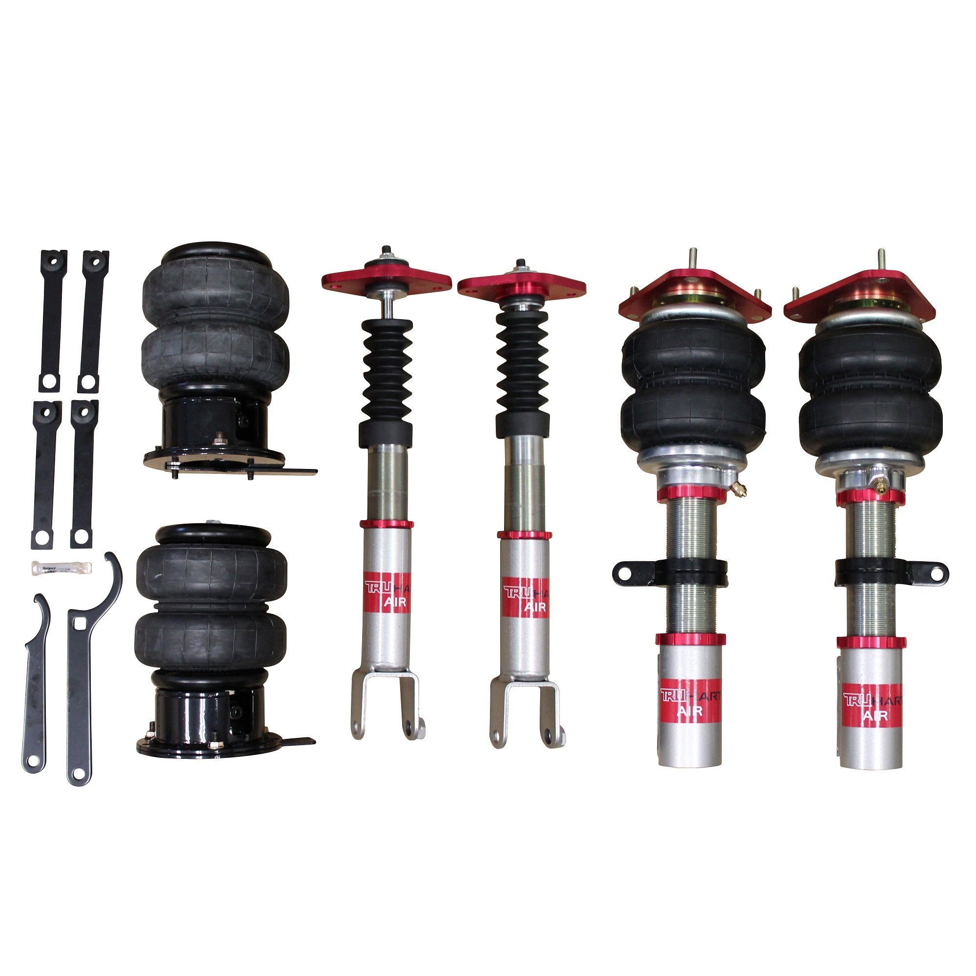 Truhart AirPlus Air Suspension Air Struts for Nissan Maxima (2009+) & Altima (2007+) - Performance Lift Kit for Smooth Ride & Custom Lowering - Perfect for Street Racing, Show Cars & Daily Driving