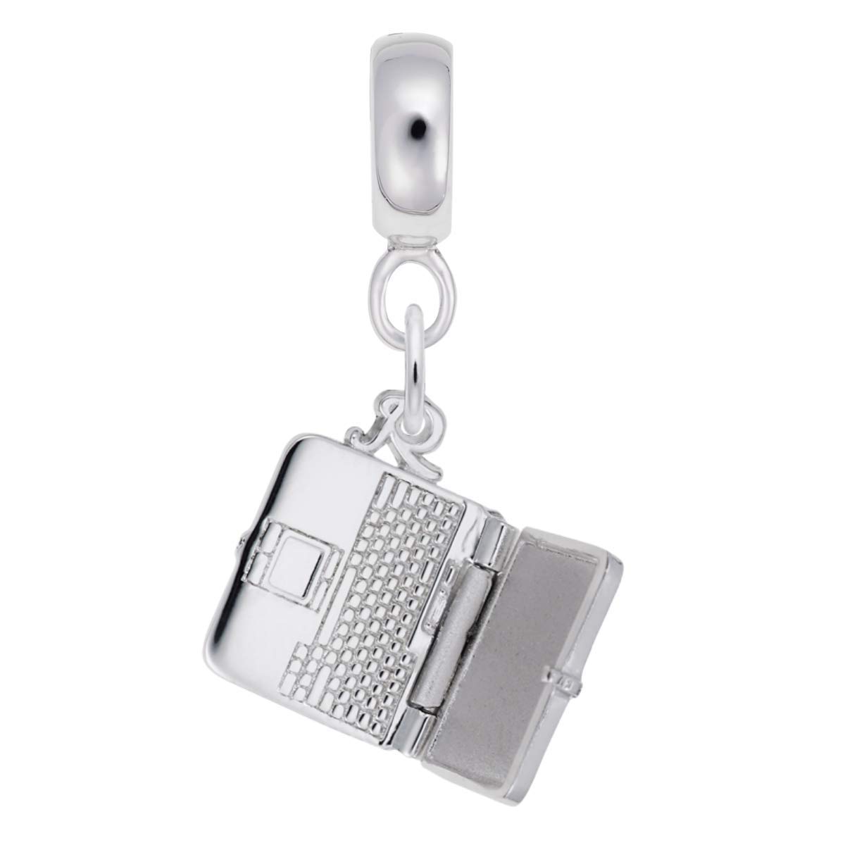 Stylish Laptop Charm Beads for Bracelets & Necklaces - Perfect for Tech Accessories, DIY Jewelry Making & Gift Giving