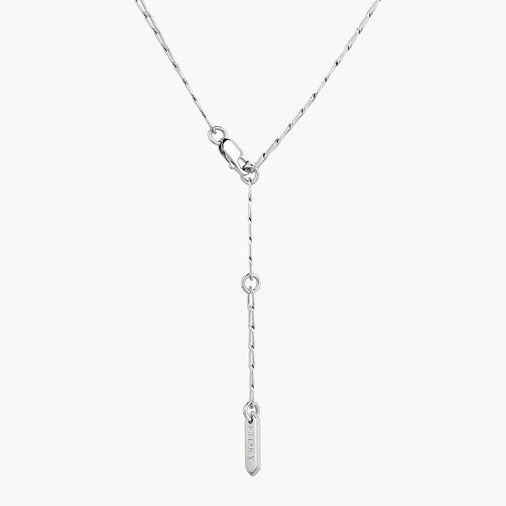 Stylish Silver Thin Flat Curb Chain Necklace for Women - Perfect for Layering, Everyday Wear & Gift Giving