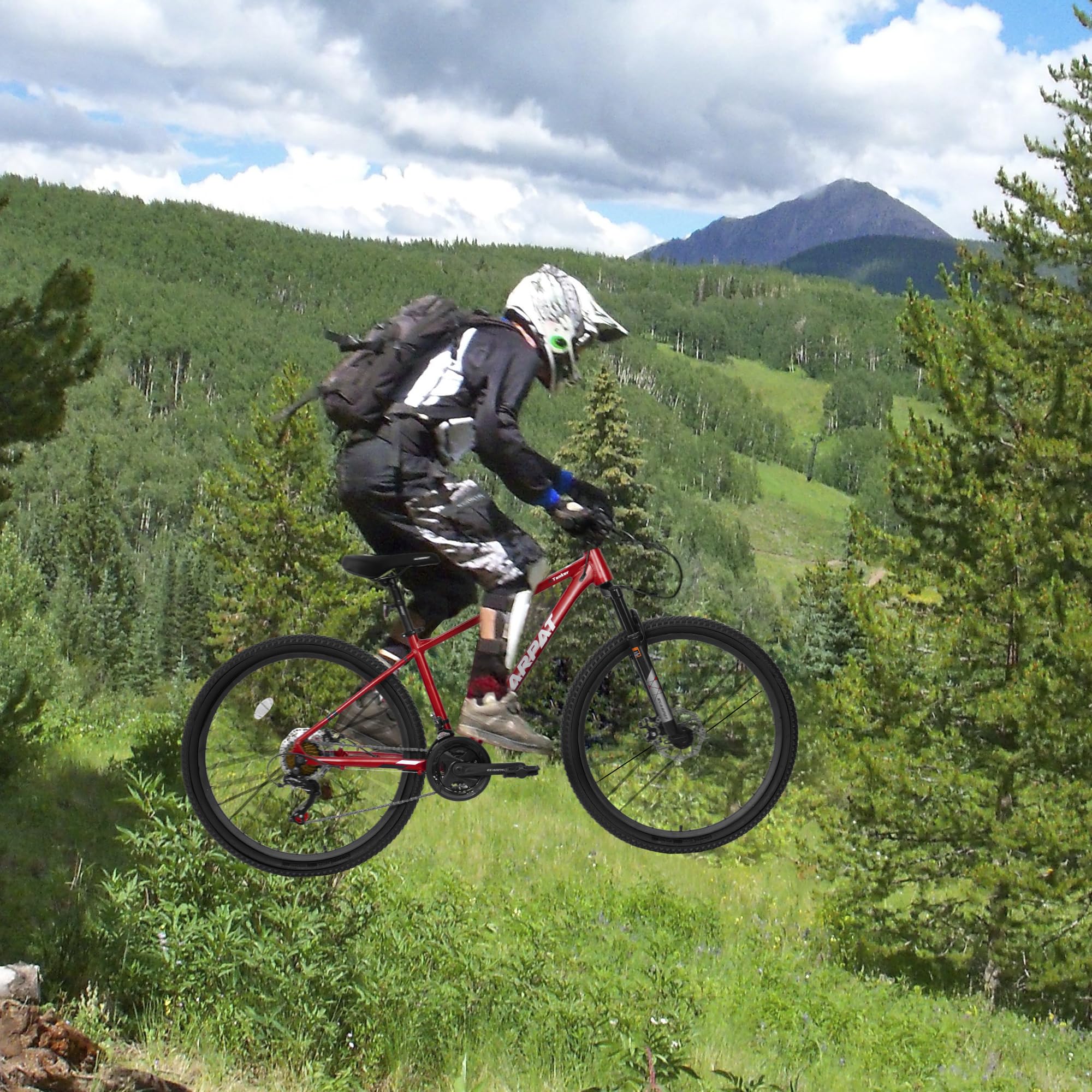 **Women's & Girls' 24/26/27.5 Inch Mountain Bike - 21-Speed Commuter Bicycle for Ages 10+ | Perfect for School, Work, Daily Commuting & Snow Riding | Great Birthday & New Year Gift**