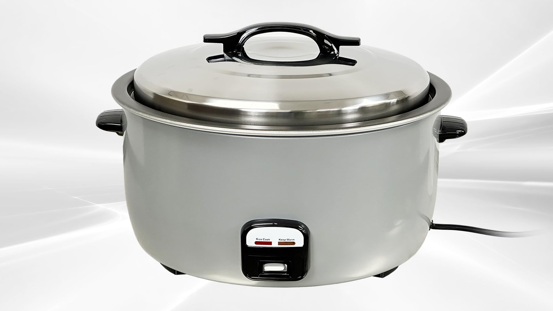 55-Cup Commercial Rice Cooker & Warmer - ETL & NSF Certified, Nonstick Inner Pot, Keep Warm Mode - Perfect for Restaurants, Catering & Large Gatherings