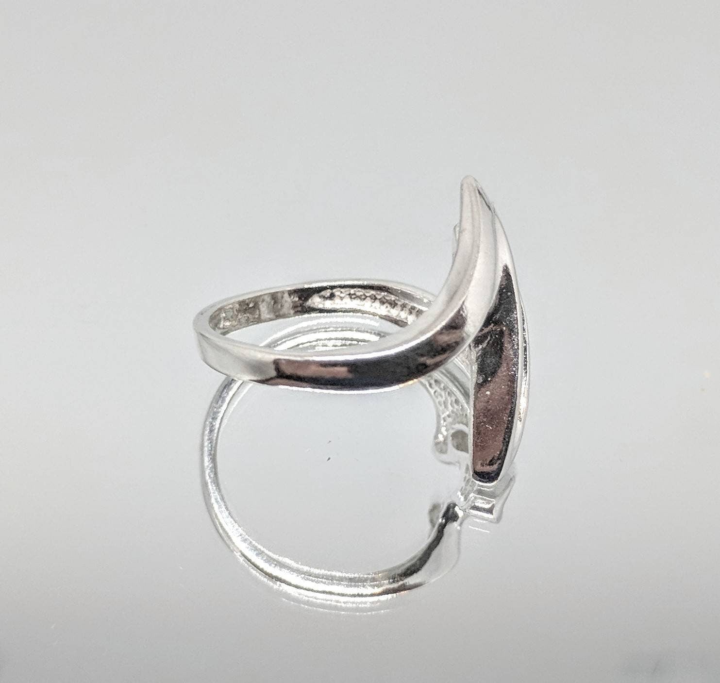 14K Gold or Sterling Silver Freeform Wave Ring - Size 7 DIY Jewelry Making Kit, Boho Fashion Statement for Women - Perfect for Beach Weddings, Anniversary Gifts & Everyday Wear