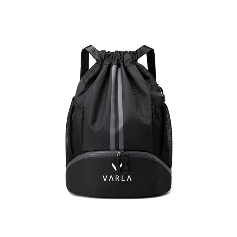 Varla Lightweight Drawstring Backpack - Waterproof Gym Sack for Men & Women - Perfect for Sports, Travel, Hiking, and School Essentials