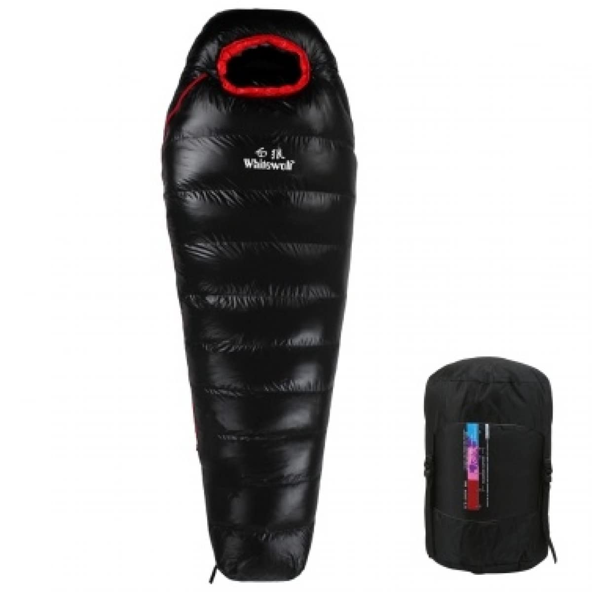 Ultra-Lightweight 95% White Duck Down Sleeping Bag for Men & Women - Compact Compression Sack Included - Perfect for Backpacking, Camping, Hiking & Travel Adventures