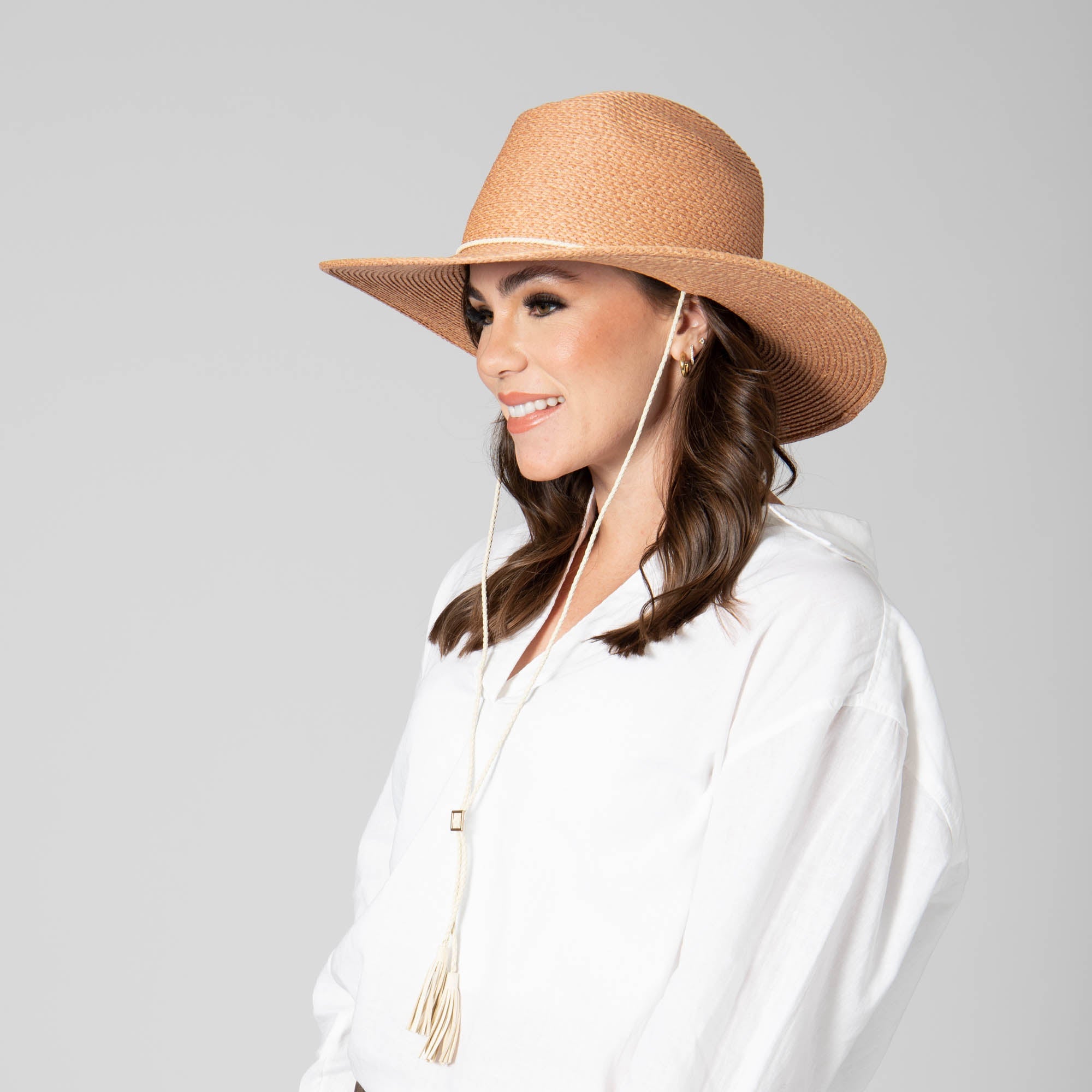Desert Riviera Paper Braid Lifeguard Hat - Stylish Sun Protection for Beach, Pool, and Outdoor Activities
