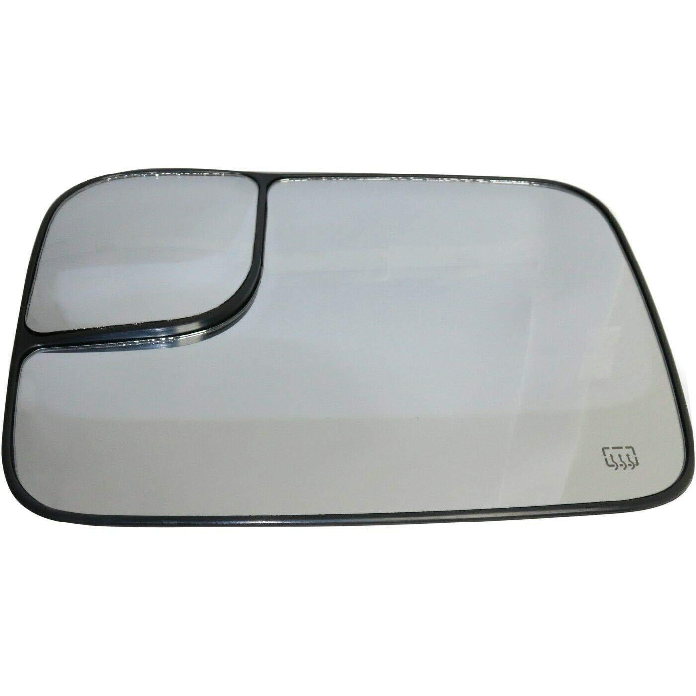 WDPP Heated Left Side Mirror Glass - Compatible with CH1324121, 5191035AA, DG130GL, 5161011AA - Perfect for Winter Driving & Vehicle Safety