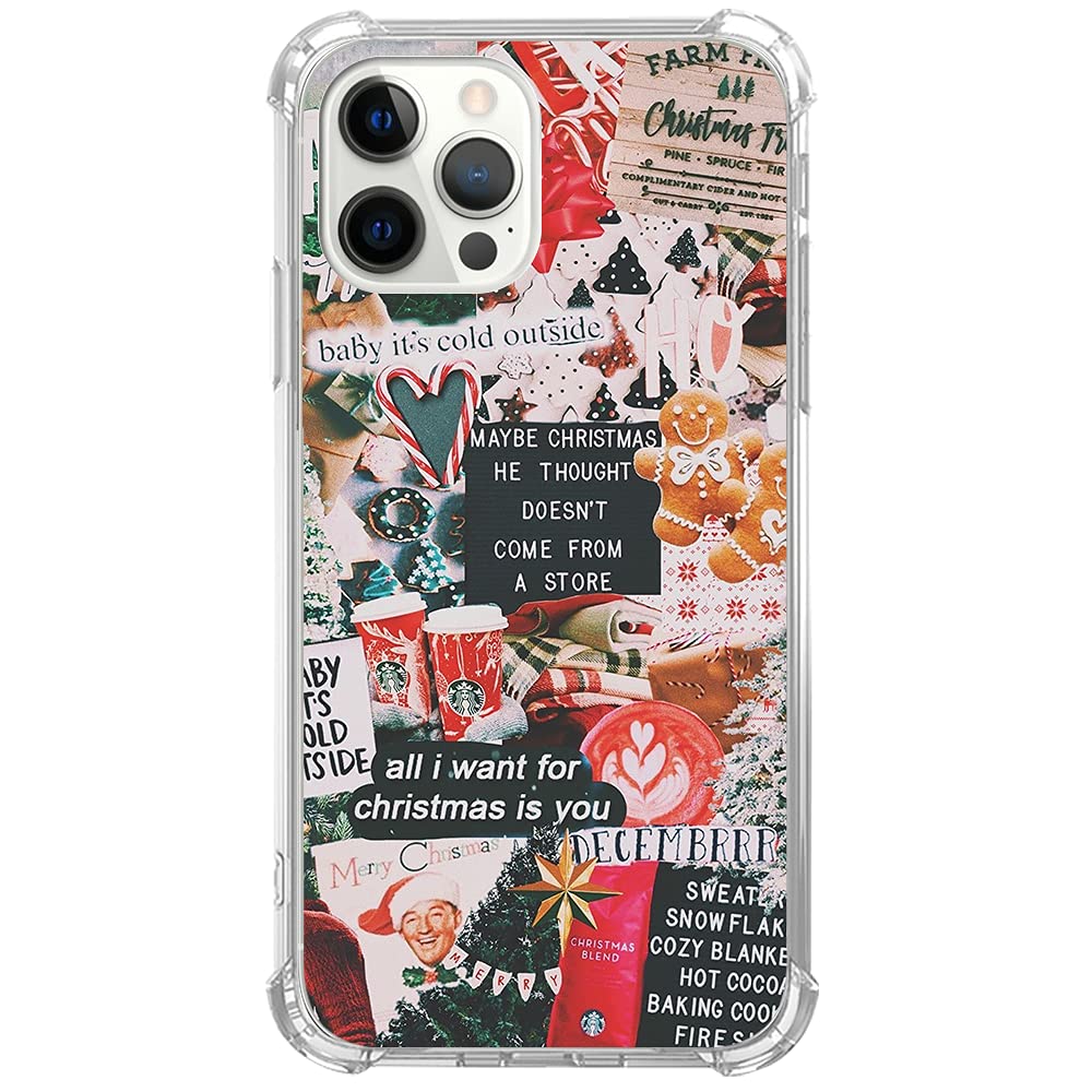 Festive Christmas iPhone 11 Pro Max Case - Holiday Themed Protective Cover with Trendy Winter Design for Women & Men | Perfect Gift for Xmas, Office Party & Family Gatherings