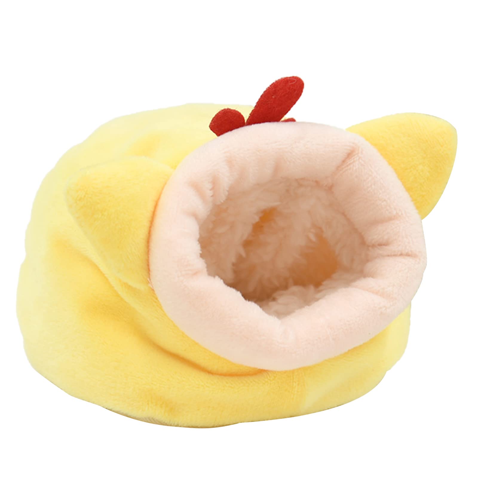 Warm Velvet Hamster Hammock - Cozy Pet Bed for Guinea Pigs & Hedgehogs - Perfect for Winter Sleep