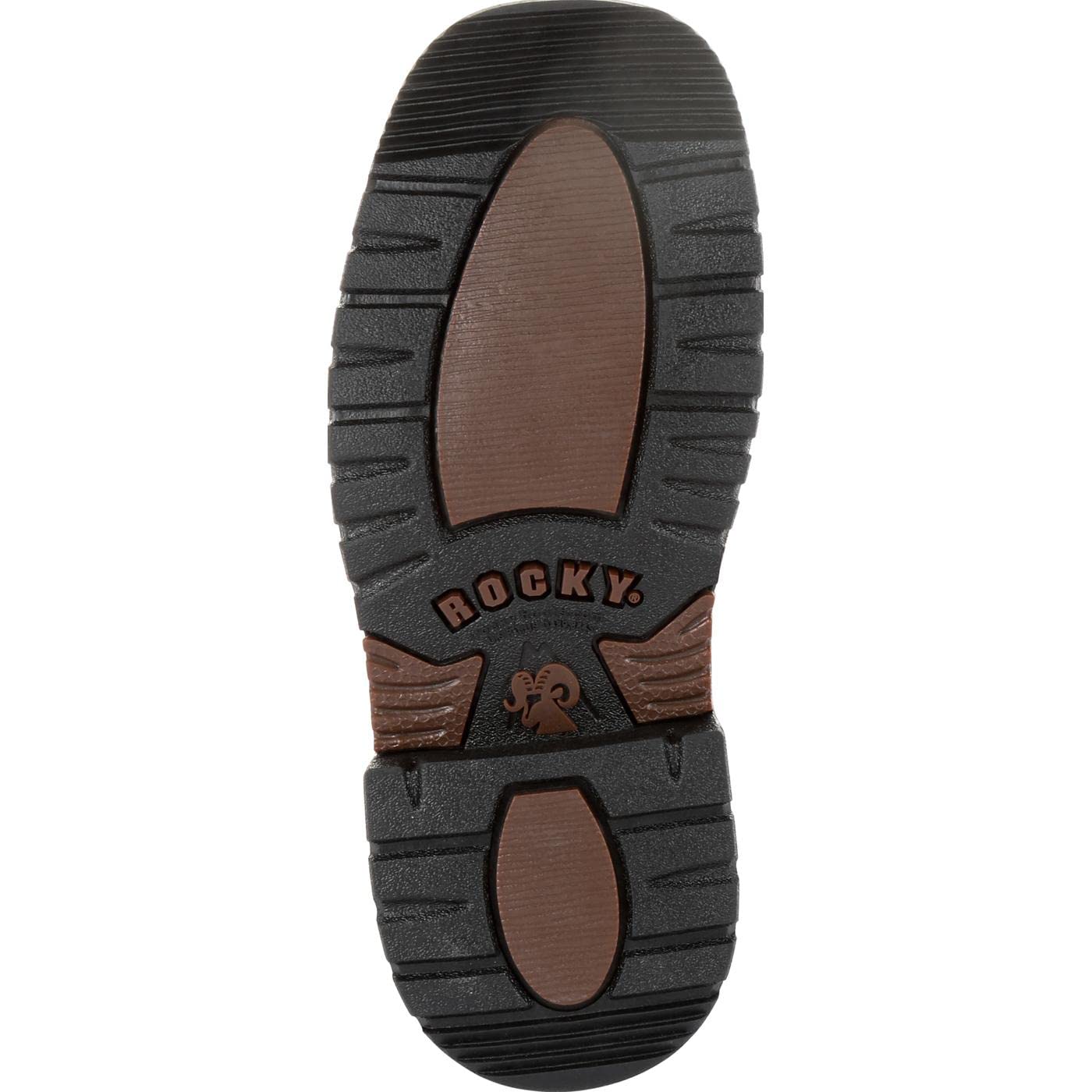 ROCKY Kids' Ride FLX Western Boots - Durable Leather Cowboy Boots for Boys & Girls - Perfect for Horseback Riding, Rodeos & Country Style Fashion