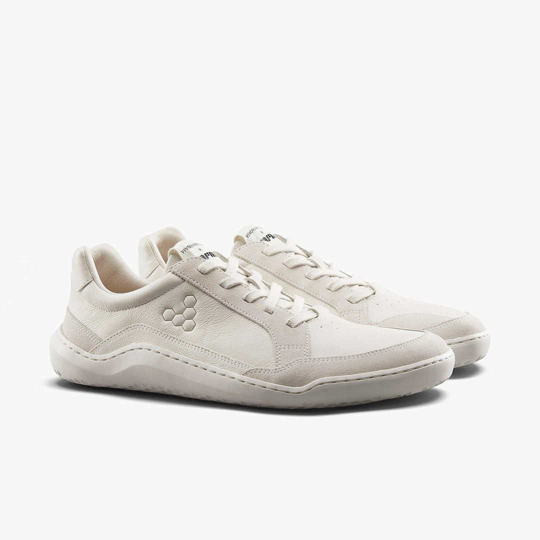 Vivobarefoot Women's Gobi II Sneaker - Premium Leather Minimalist Shoes for Walking, Travel & Everyday Wear - Barefoot Style Comfort & Support