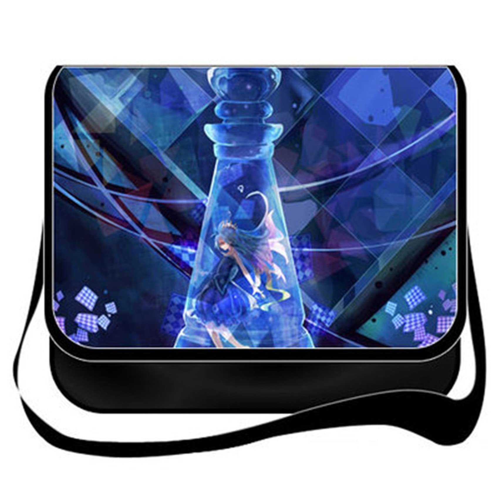 No Game No Life Anime Messenger Bag - Stylish Crossbody Tote for Students & Cosplay