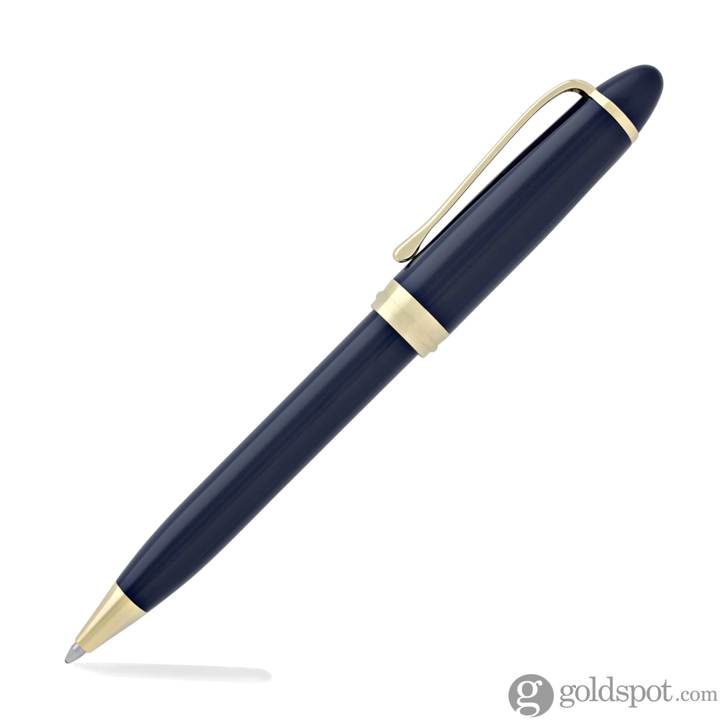 Aurora Ipsilon Deluxe Blue & Gold Ballpoint Pen - Premium Writing Instrument for Business, Gifts & Luxury Collectors
