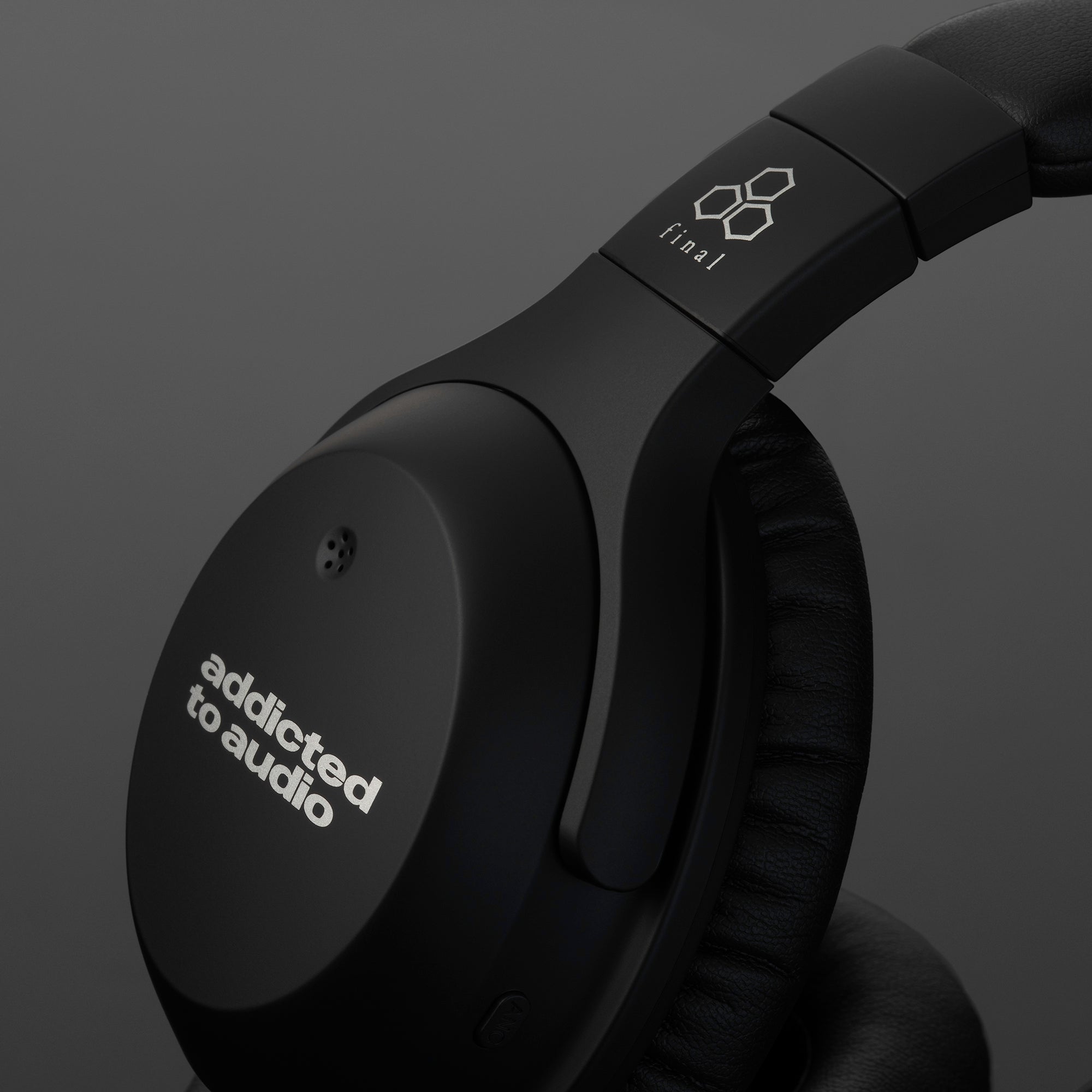 Final Audio UX2000 x A2A Wireless Noise Cancelling Headphones - Premium Bluetooth Over-Ear Headset with Hi-Res Audio & 30H Battery for Travel, Work & Gaming