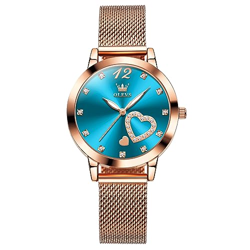 A3-blue Dial/Rose Gold