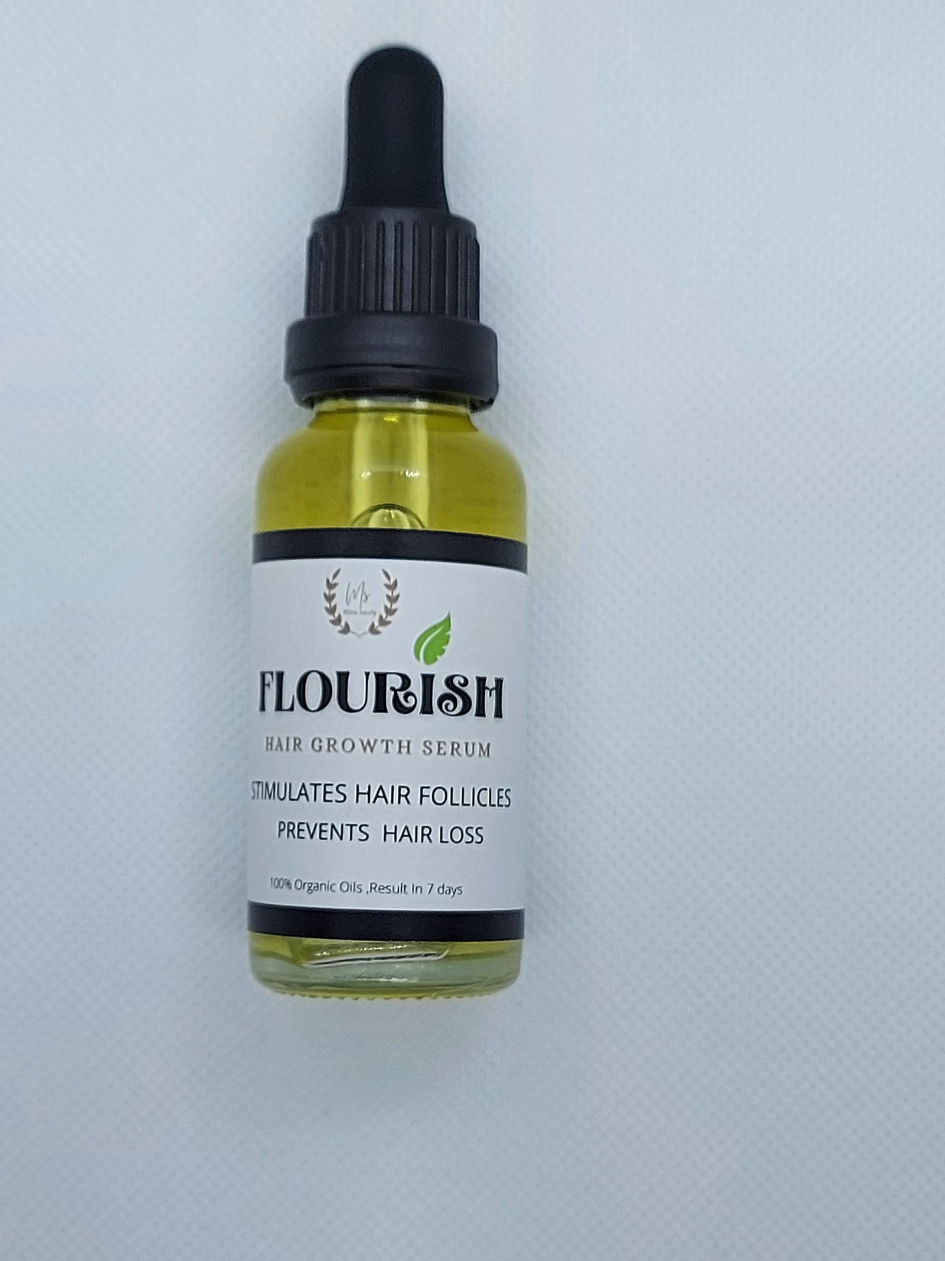 FLOURIS Hair Growth Oil - Natural Scalp Treatment for Thicker, Longer Hair | Best for Hair Loss Prevention & Healthy Hair Care