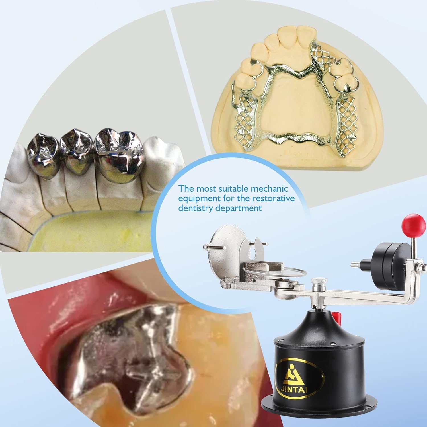 Dental Lab Centrifugal Casting Machine for Denture Processing - Professional Dental Equipment for Crowns, Bridges & Prosthetics (Ideal for Dental Clinics & Laboratories)