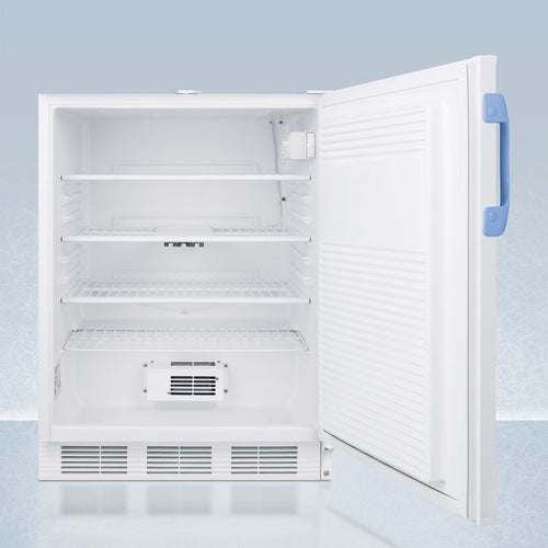 Accucold 24-Inch Wide Built-In All Refrigerator - ADA Compliant, Energy Efficient, Stainless Steel (Model FF7LWBIMED2ADA) - Perfect for Restaurants, Hotels, and Commercial Kitchens