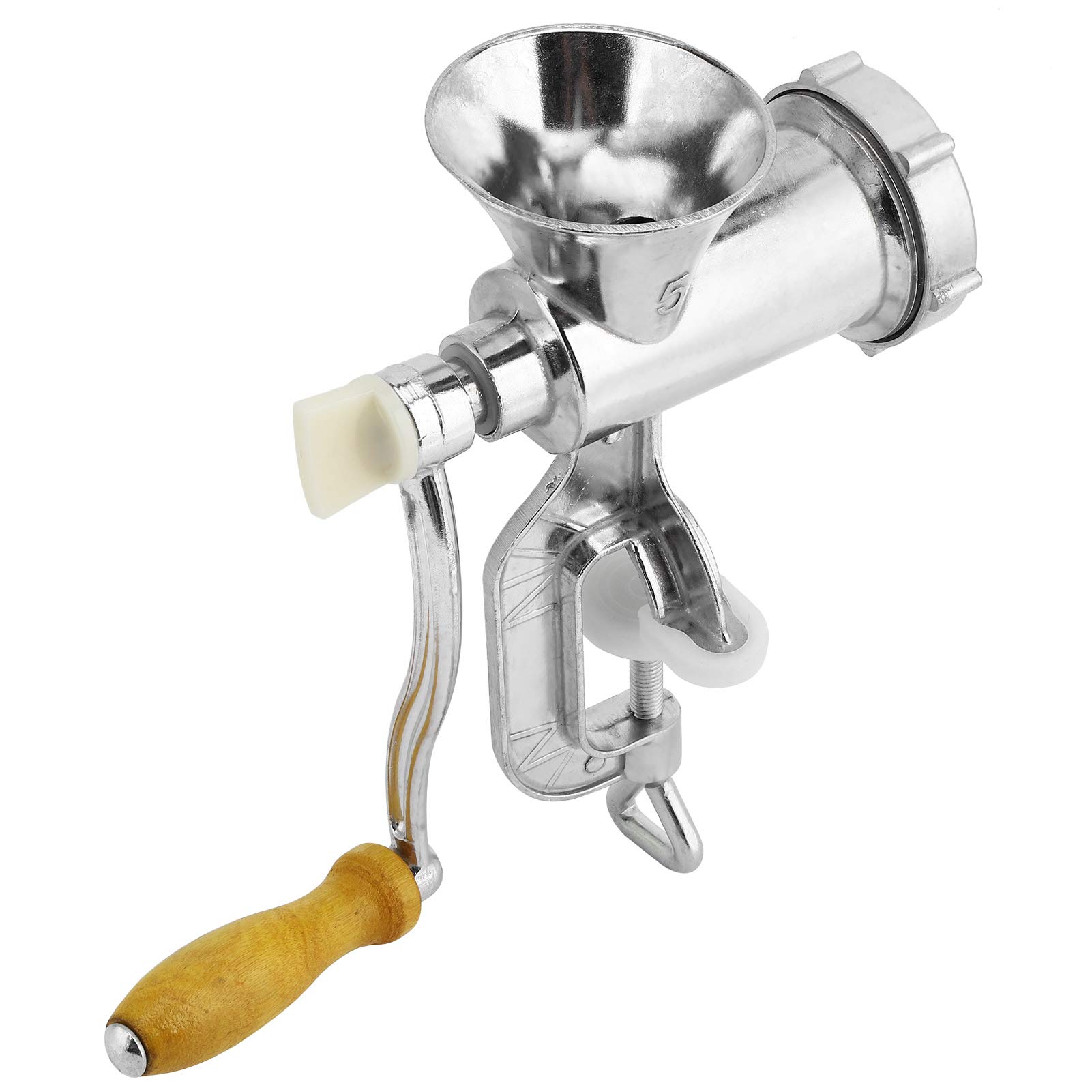 Manual Meat Grinder & Sausage Stuffer - Heavy Duty Aluminum Alloy Hand Crank Meat Mincer with Table Clamp | Perfect for Home Kitchen, Camping & Outdoor Cooking | Make Fresh Ground Beef, Sausages & More