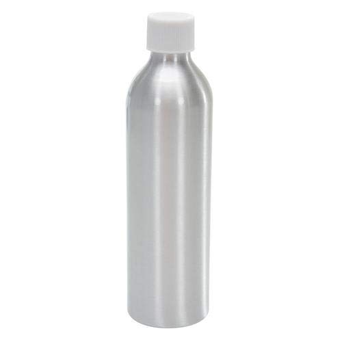 Vestil BTL-MA-8 Aluminum Metal Bottles 8 oz (20 Pack) - Durable & Reusable Drink Containers for Camping, Gym, Office & Outdoor Activities