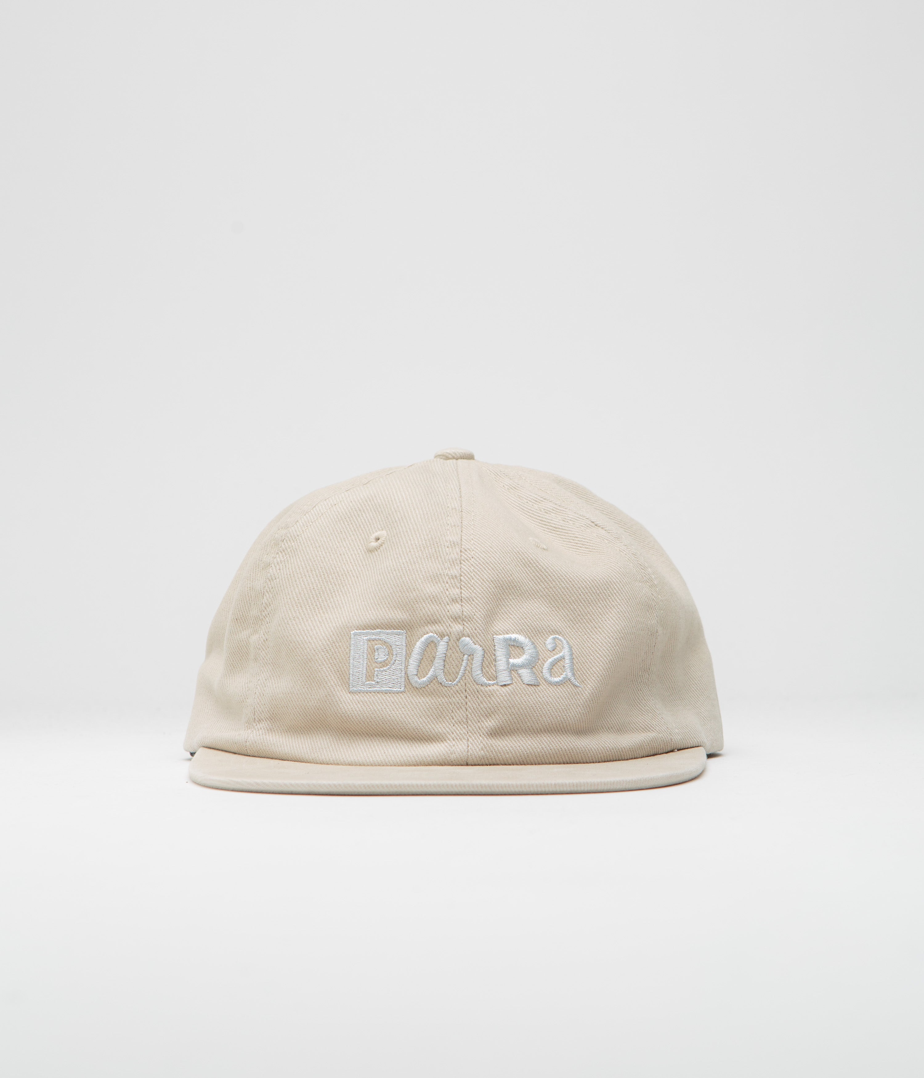 Parra Blocked Logo Cap - Off White | Stylish Unisex Baseball Hat for Men & Women - Perfect for Casual Wear, Street Fashion & Outdoor Activities
