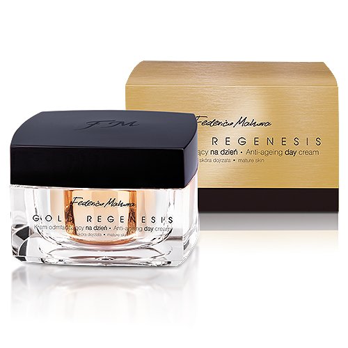 Anti-Aging Night & Day Face Cream - Gold Regenerist Anti-Wrinkle Firming Eye Cream for Youthful Skin - 50ml (Perfect for Daily Skincare Routine & Travel)