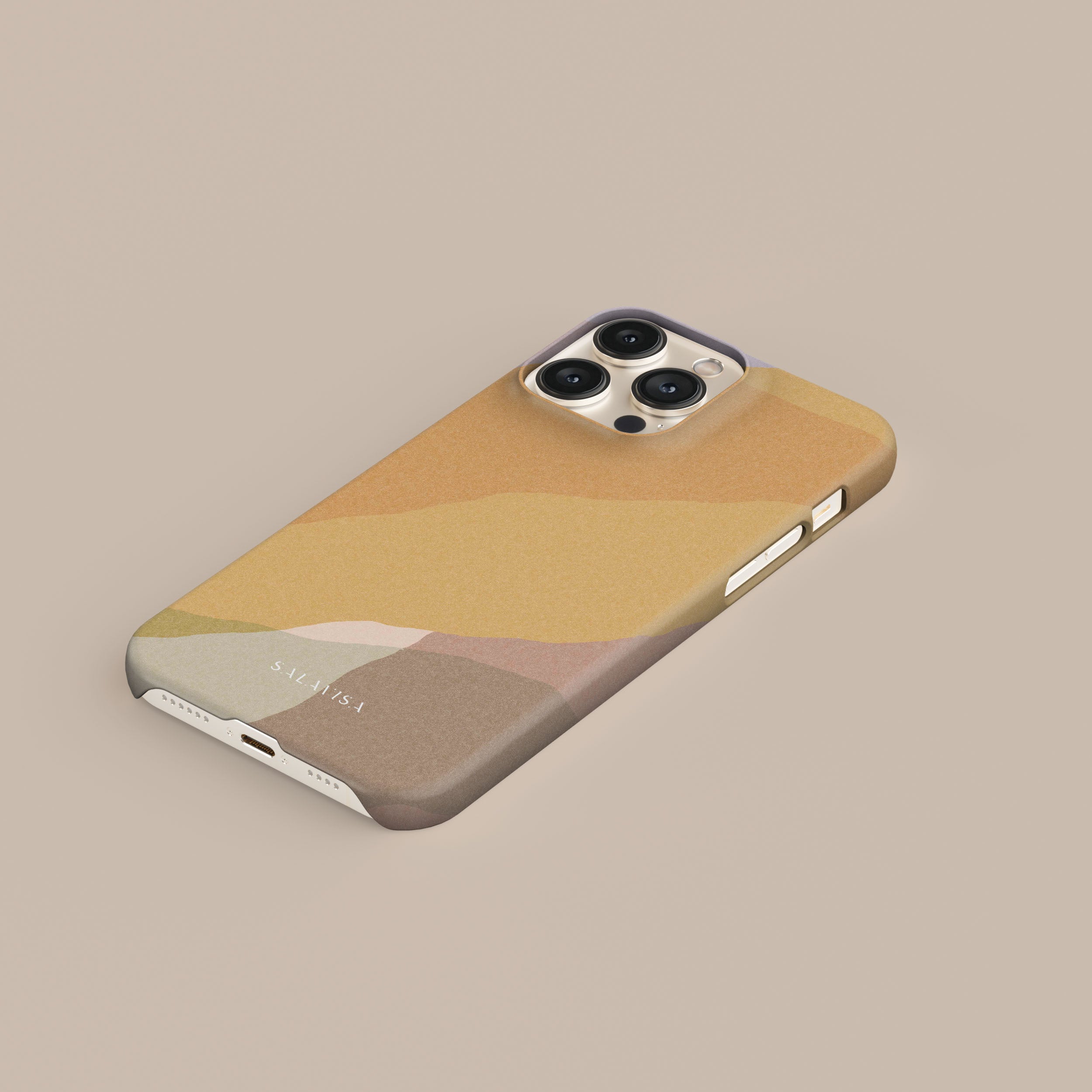 Stylish Orange Layers Phone Case - Durable & Protective Cover for iPhone & Android - Perfect for Everyday Use, Travel & Outdoor Activities