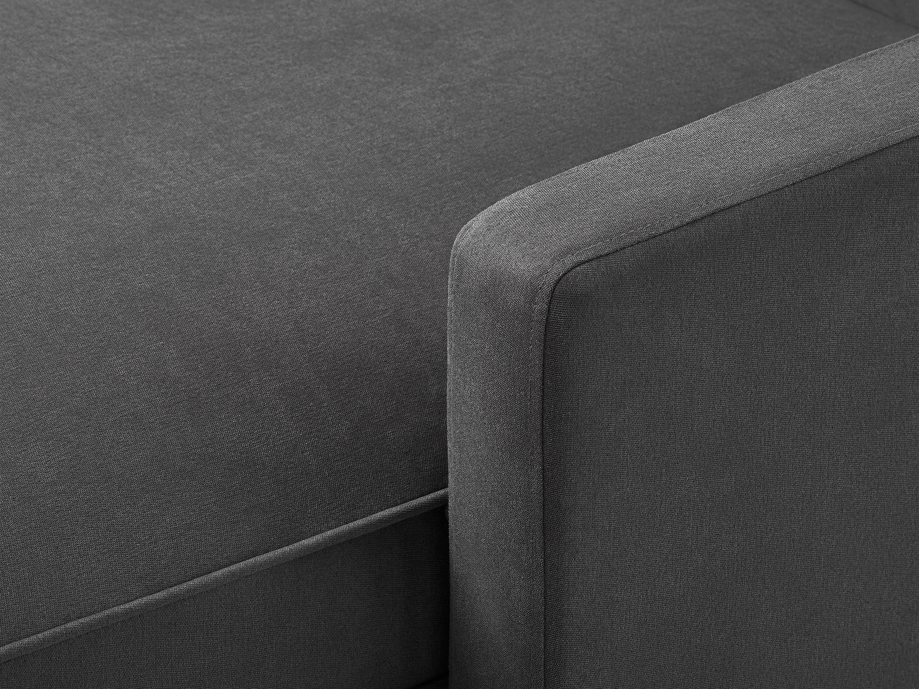 Reversible Sectional Sofa - Modern L-Shaped Couch with Reversible Chaise, Soft Fabric Upholstery for Living Room, Lounge, and Family Room Comfort