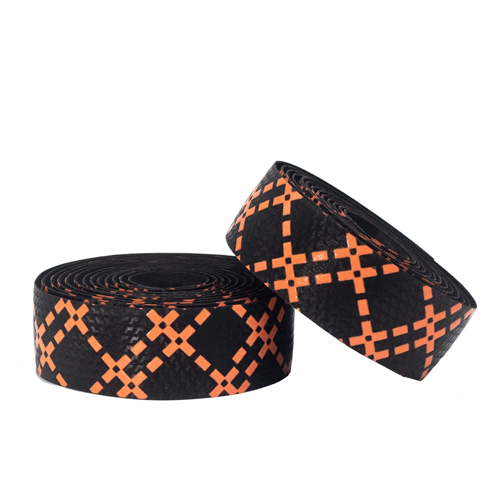 Premium Bicycle Handlebar Tape - Soft Silicone EVA Road Bike Grip, Anti-Slip & Breathable Cycling Bar Tape for Comfortable Long Rides | Ideal for Road Bikes, Commuting & Training