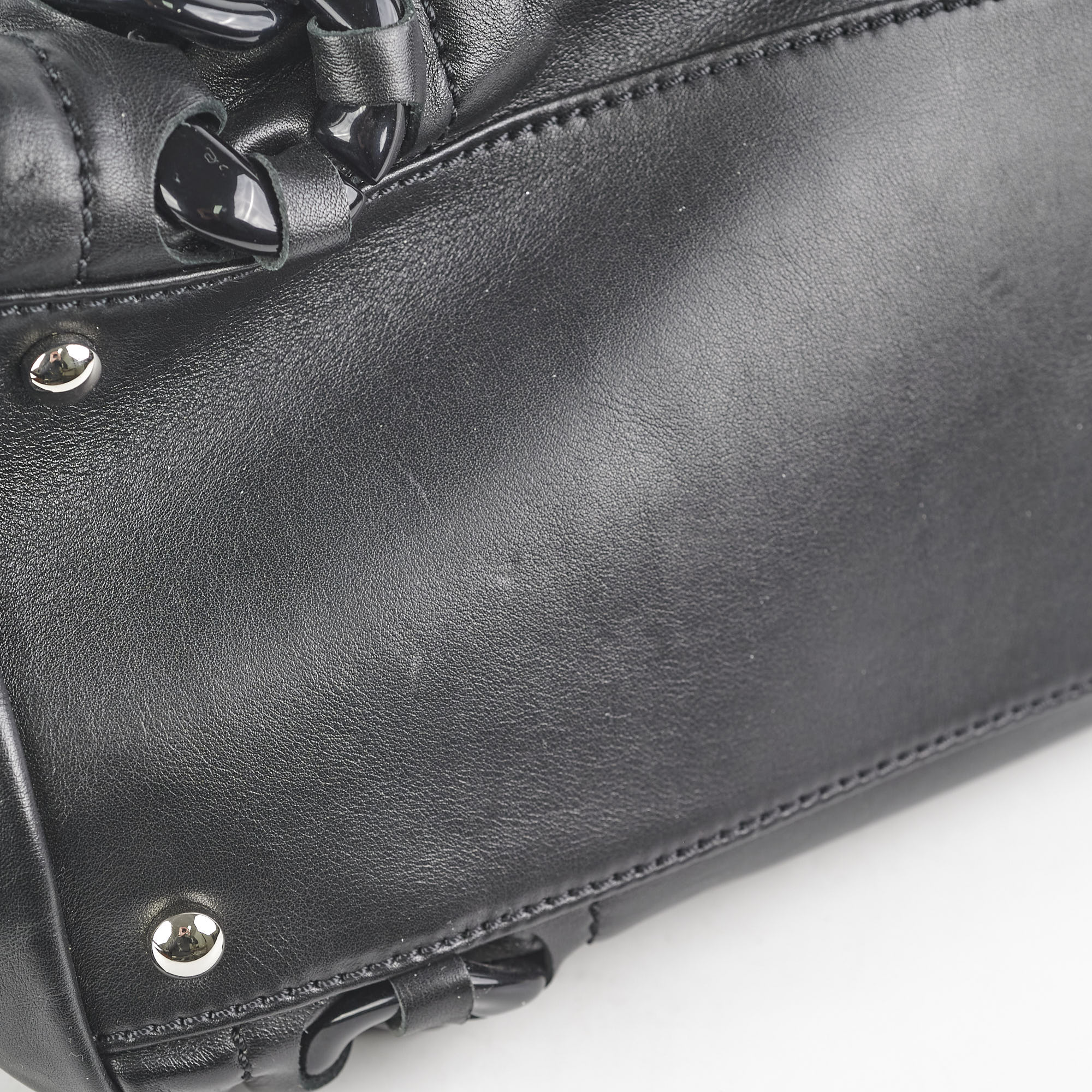 Chanel Black Resin Modern Chain Tote Bag - Luxury Designer Handbag for Women, Perfect for Work, Travel & Evening Events