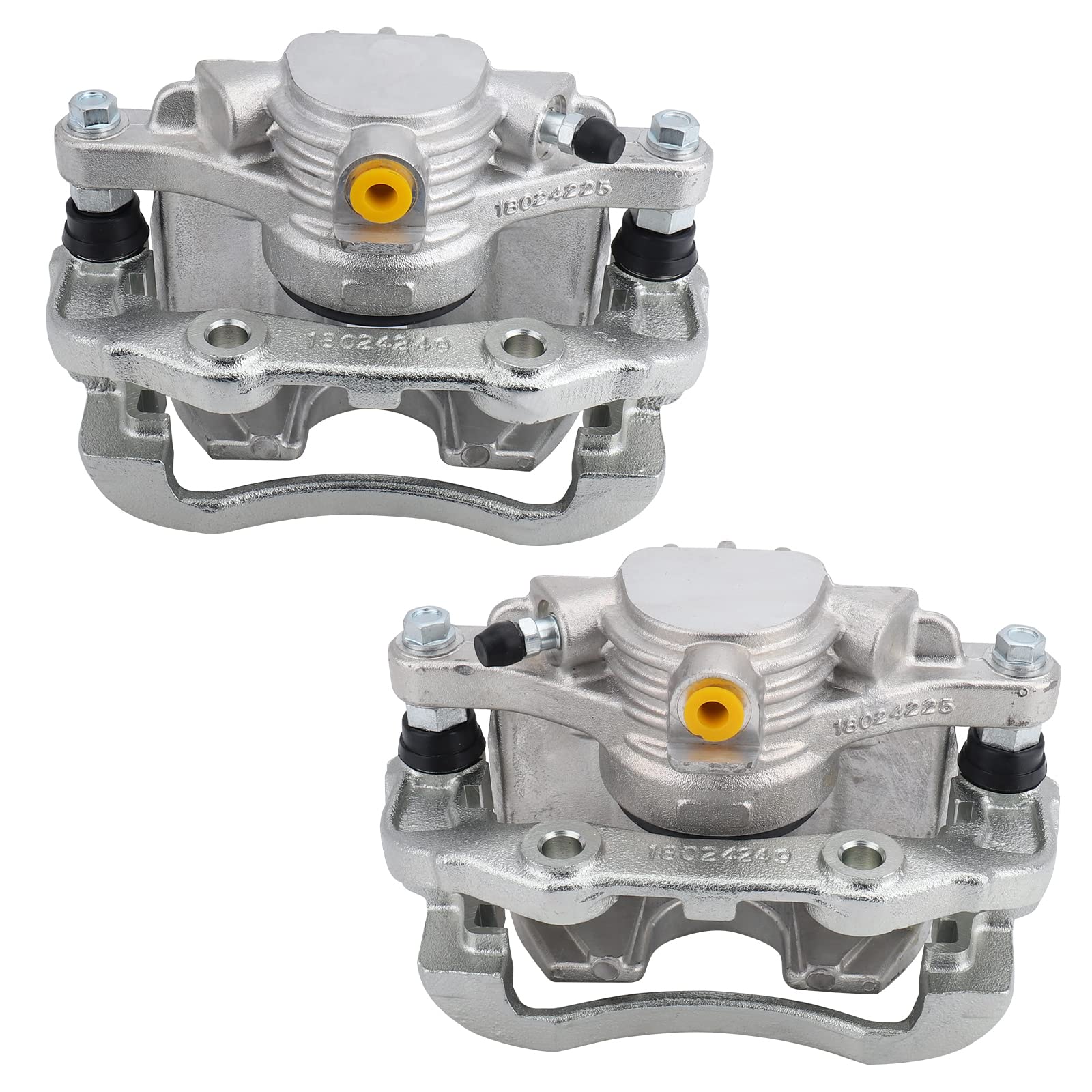 MAYASAF 18B4712 & 18B4713 Left Right Rear Brake Caliper Set - Compatible with Chevy Blazer 1998-2005, S10 1998-2004 | GMC Jimmy 1998-2005, Sonoma 1998-2004 | Isuzu Hombre 1998-2000 - Perfect for Truck Brake System Replacement & Repair