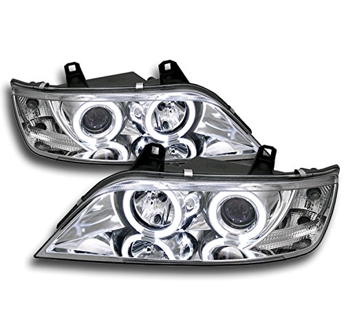 BMW Z3 Halo Projector Headlight Lamp - Clear Lens for M Roadster & Coupe - High Performance LED Headlights for Night Driving & Style Upgrade