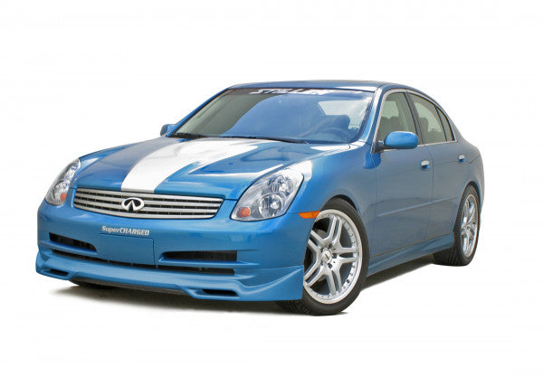 2003-2004 Infiniti G35 Sedan Passenger Side Skirt Replacement Part - Left Side Body Kit for Car Customization & Performance Upgrade