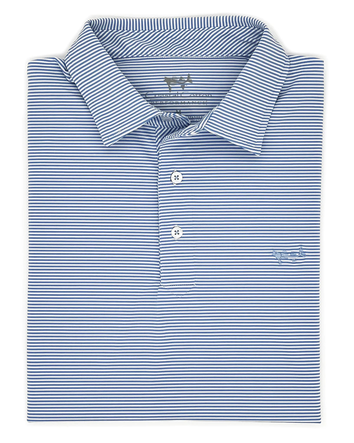 Premium Coastal Cotton Performance Polo Shirt for Men - Breathable, Moisture-Wicking & Comfortable - Perfect for Golf, Business Casual & Outdoor Activities