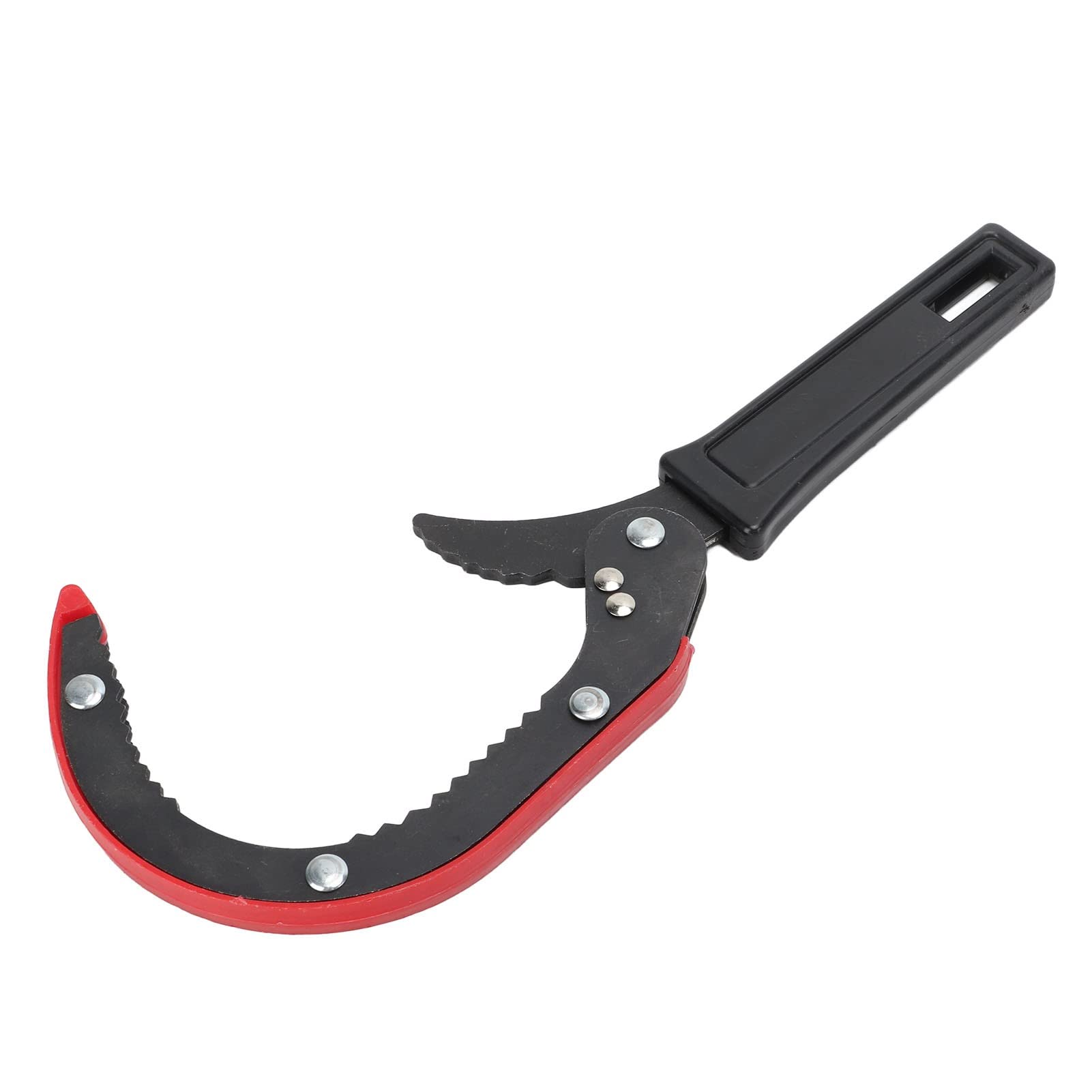 Heavy Duty Adjustable Ratcheting Oil Filter Wrench - Universal Jaw Type Oil Filter Pliers for Engine Filters - Perfect for DIY Car Maintenance & Professional Auto Repair